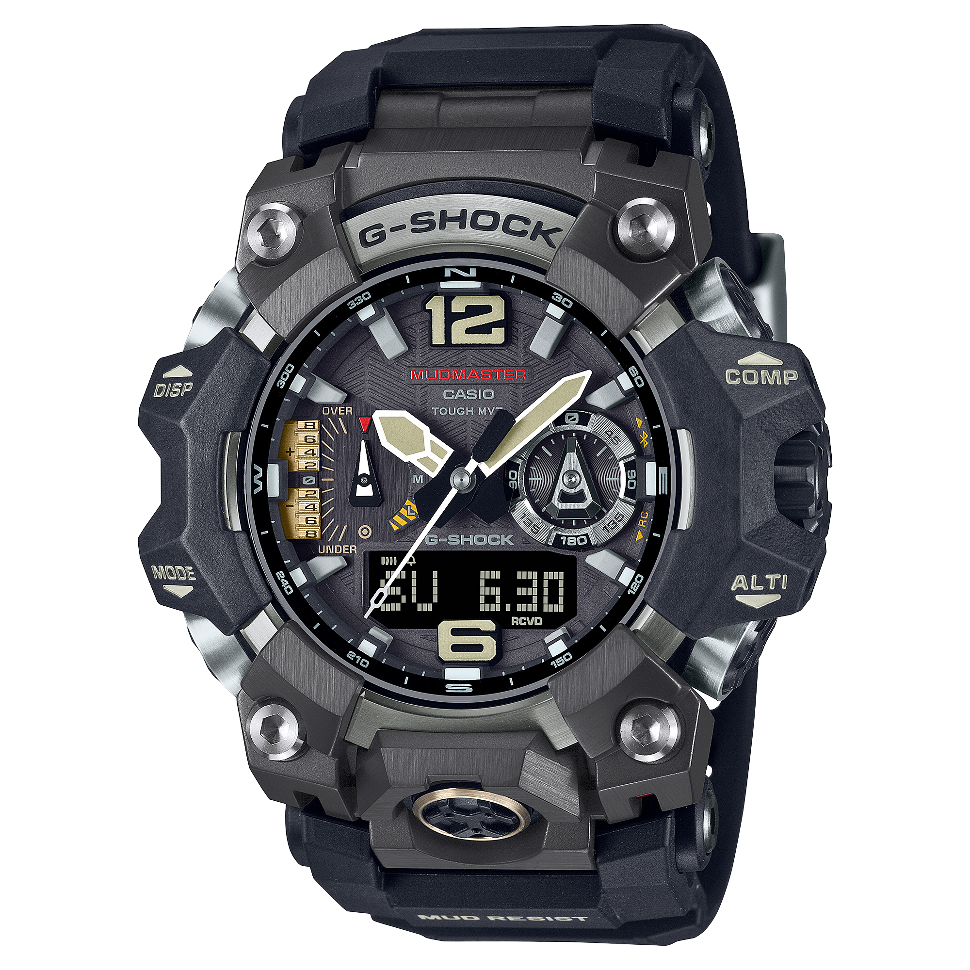 G Shock Mens 200m Carbon Core Triple Sensor Mudmaster GWG B1000