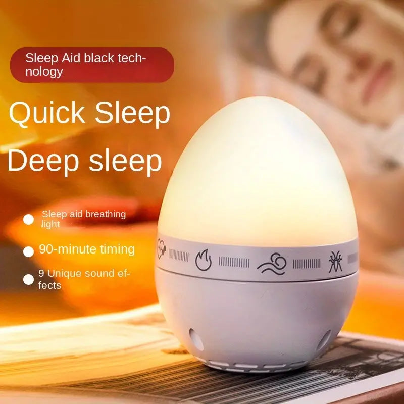 Night Light Sleep Machine with White Noise