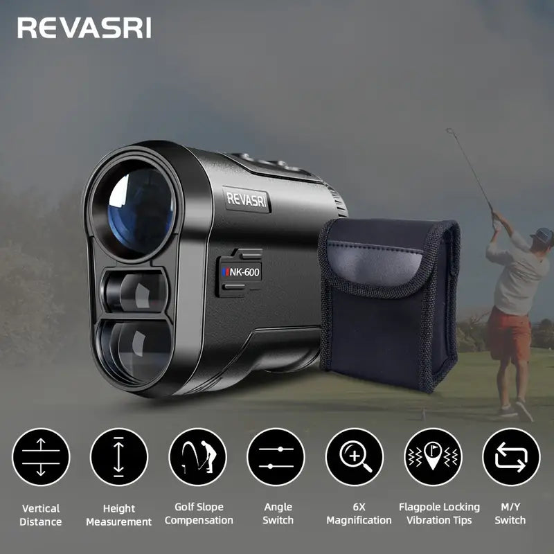 Revasri - NK600 Golf Rangefinder - Black