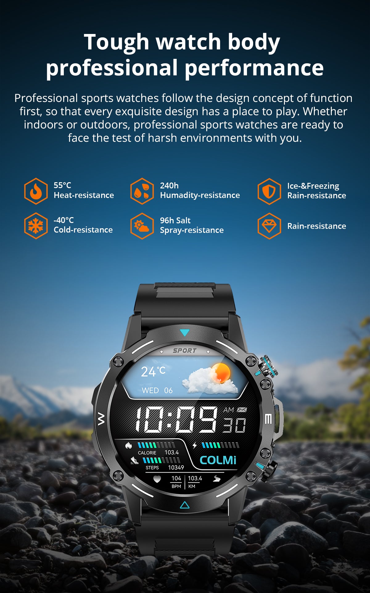 Colmi - M42 Smartwatch 1.43″ AMOLED Display With 100+ Sports Modes & Voice Calling - Grey