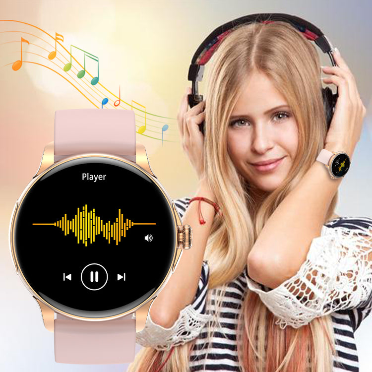 Colmi - V72 Smartwatch 1.38-inch AMOLED Color Display - Gold