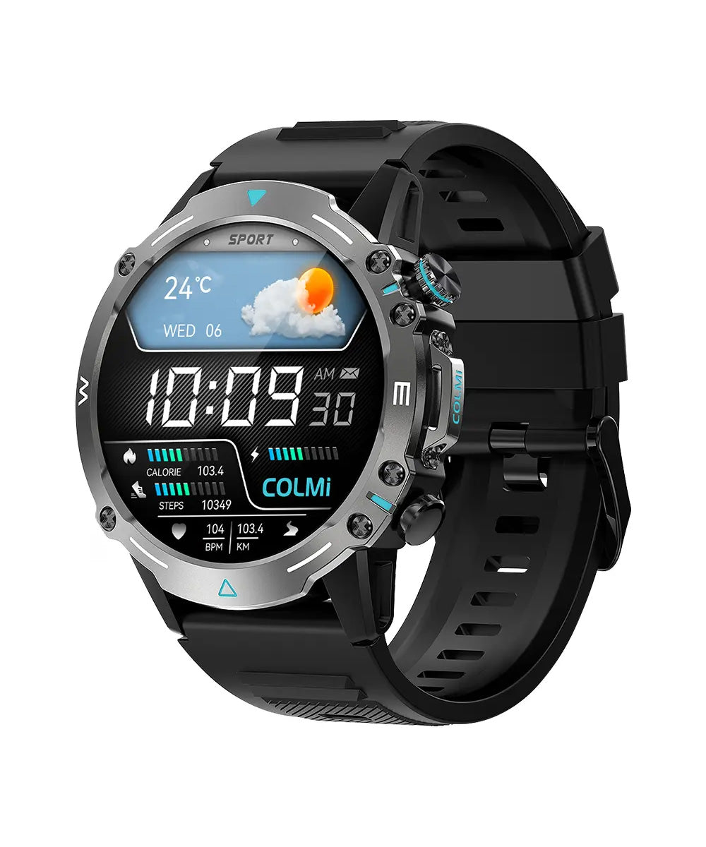 Colmi - M42 Smartwatch 1.43″ AMOLED Display With 100+ Sports Modes & Voice Calling - Black