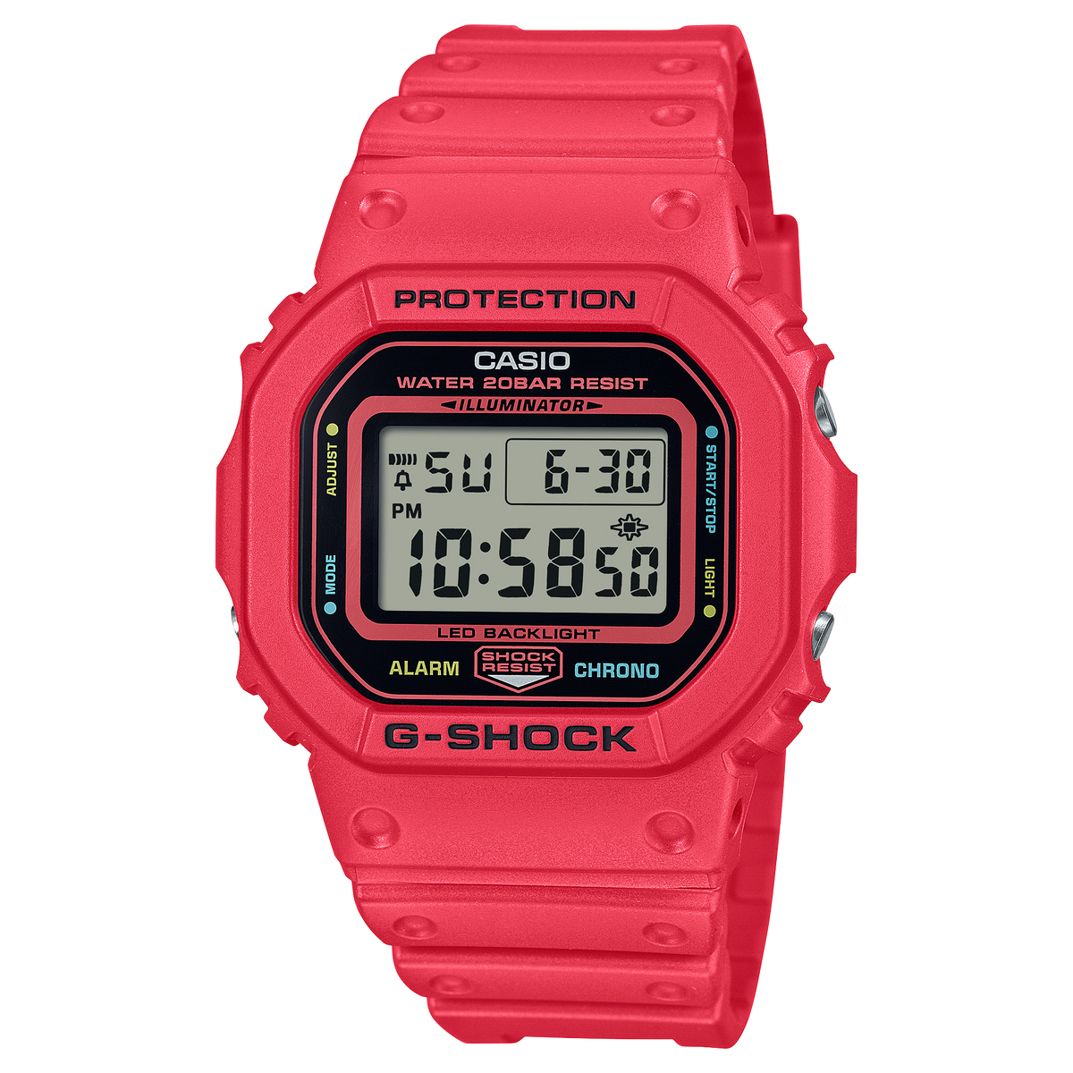 G-Shock Mens 200m Standard - DW-5600EP-4FC