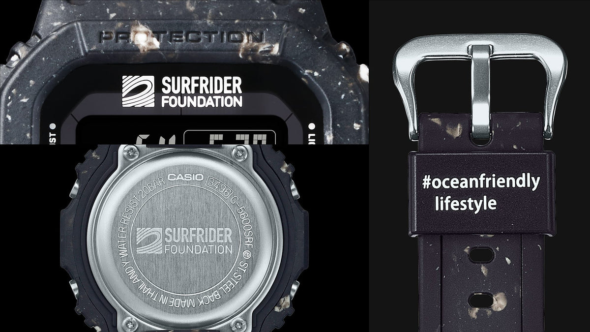 G-Shock Mens 200m Surfrider Foundation Solar -G-5600SRF-1M