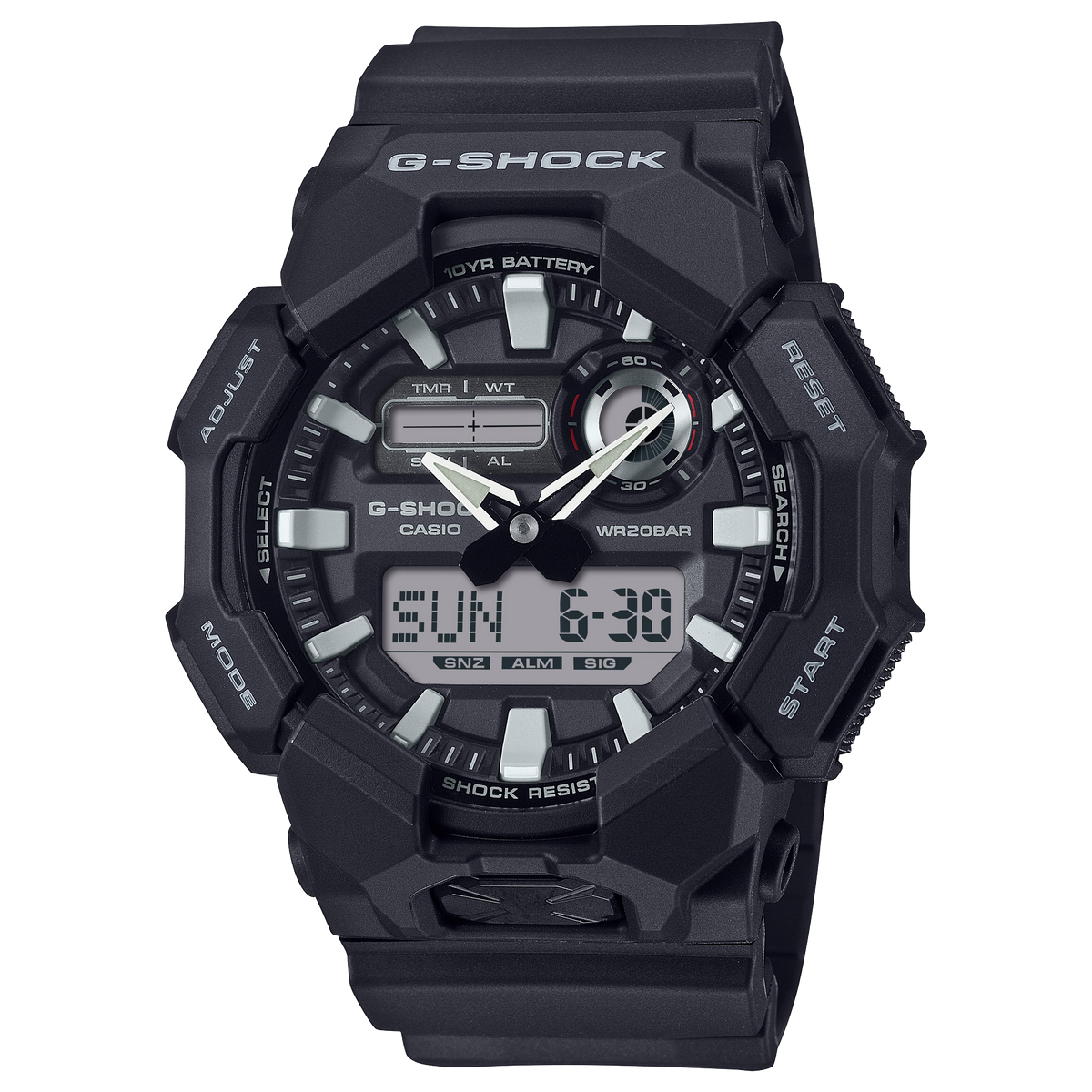 G-Shock Mens 200m Standard - GA-010-1ADR