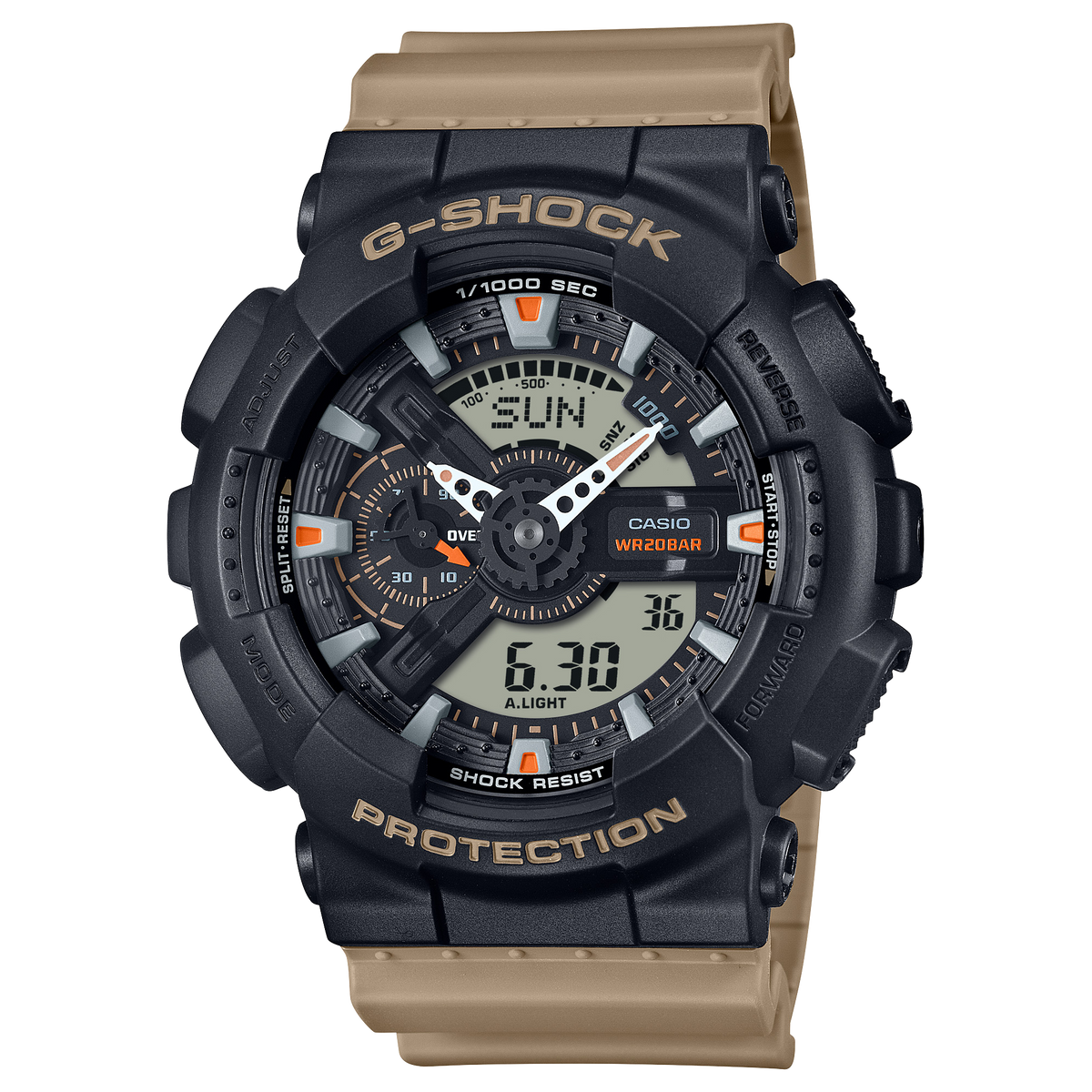 G-Shock Mens 200m Standard - GA-110TU-1A5DR