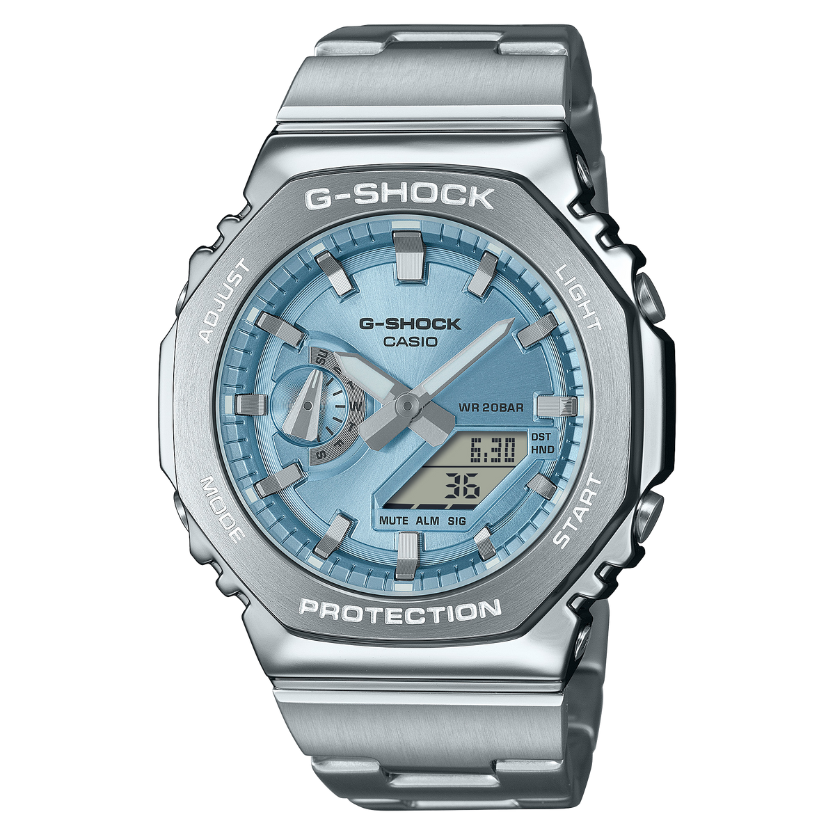 G-Shock Mens 200m G-Steel - GM-2110D-2M