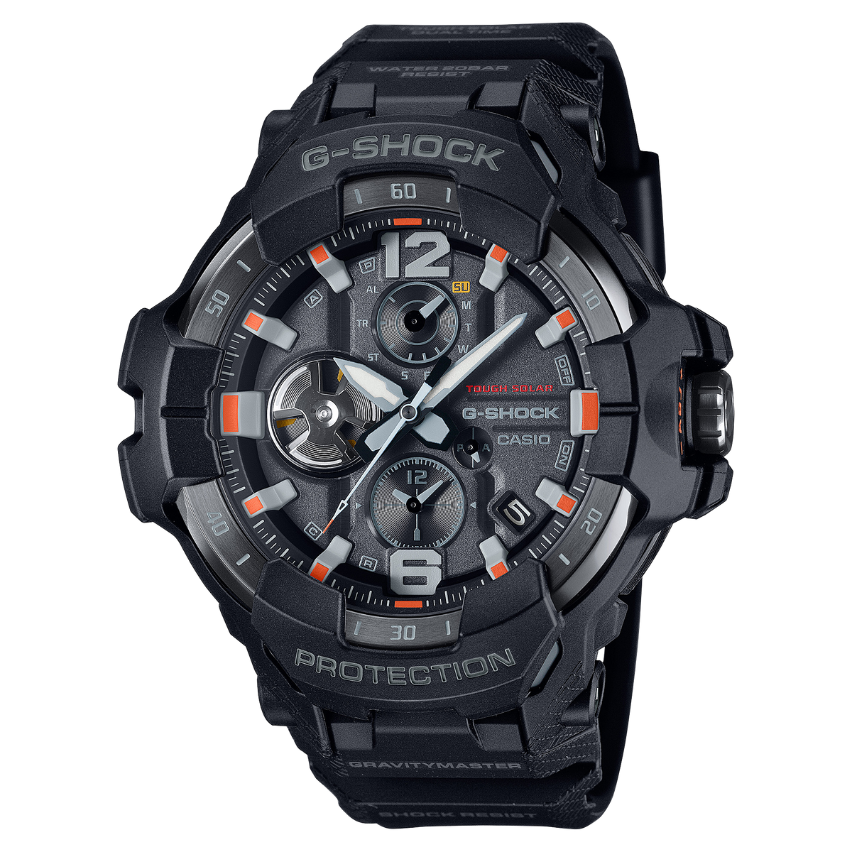 G-Shock Mens 200m Bluetooth Solar Gravitymaster - GR-B300EC-1ADR