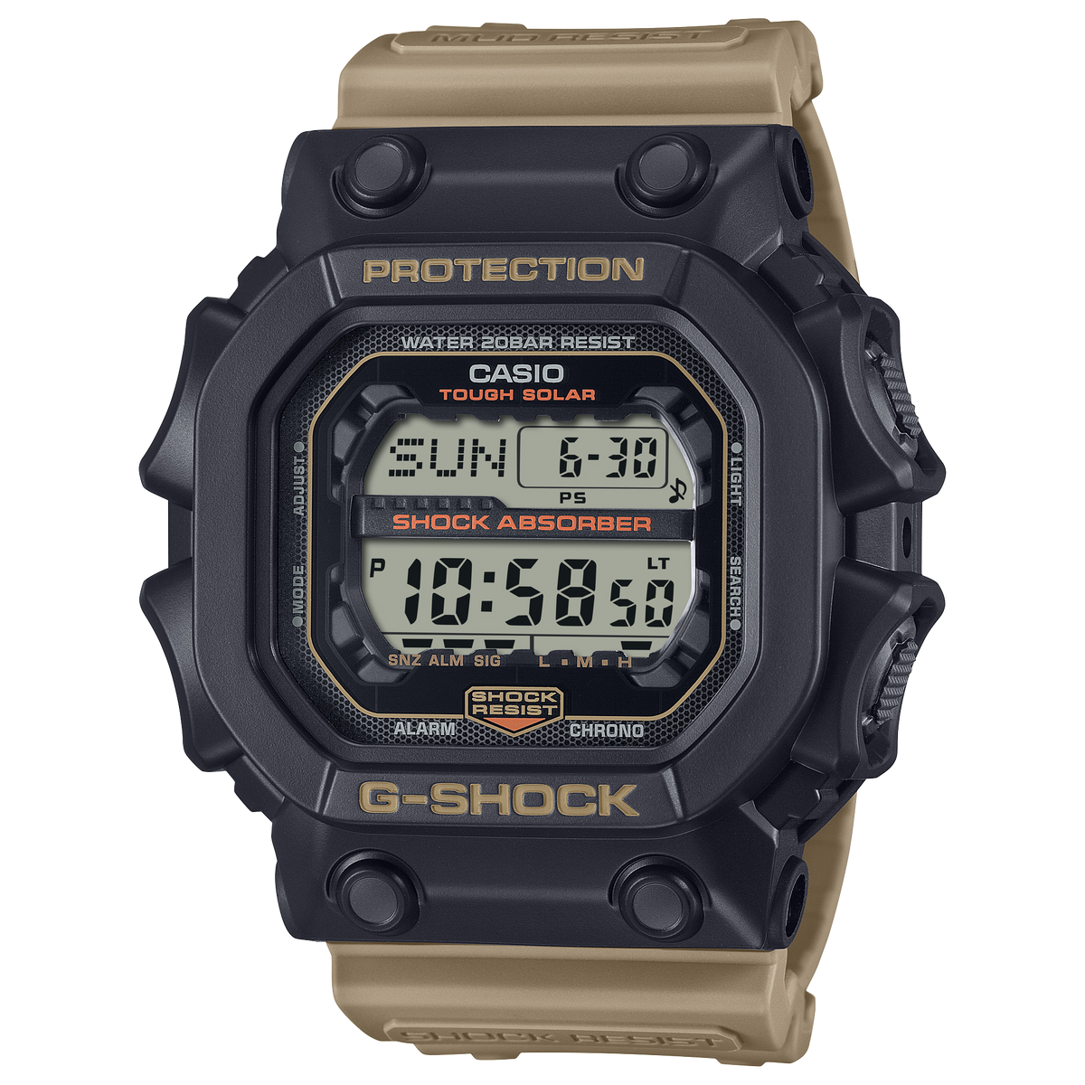 G-Shock Mens Tough Solar 200m - GX-56TU-1A5DR