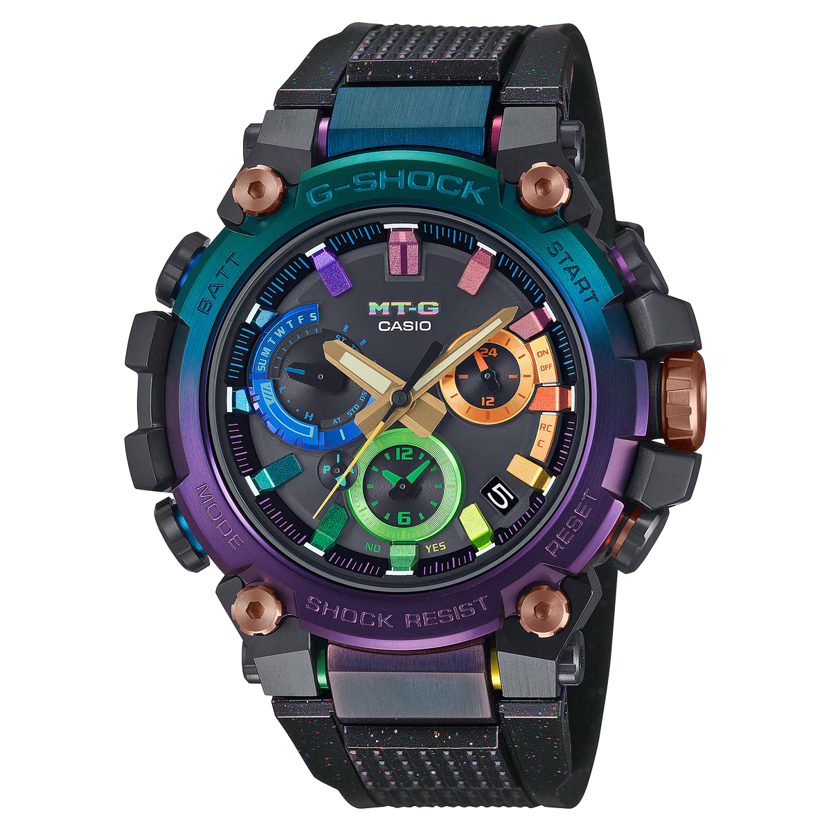 G-Shock Mens 200m Bluetooth Solar MT-G - MTG-B3000DN-1ADR