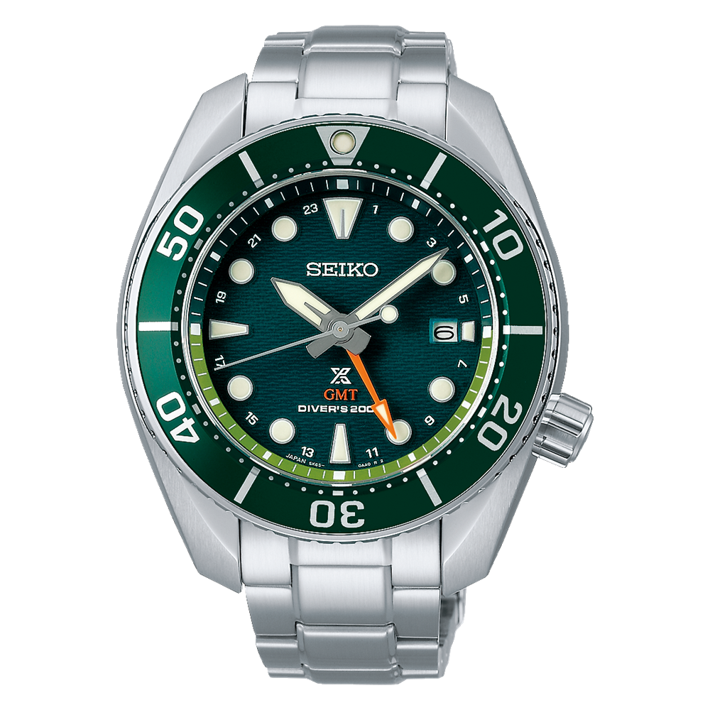 Seiko - Men's Prospex Divers GMT 200m Solar - SBPK001