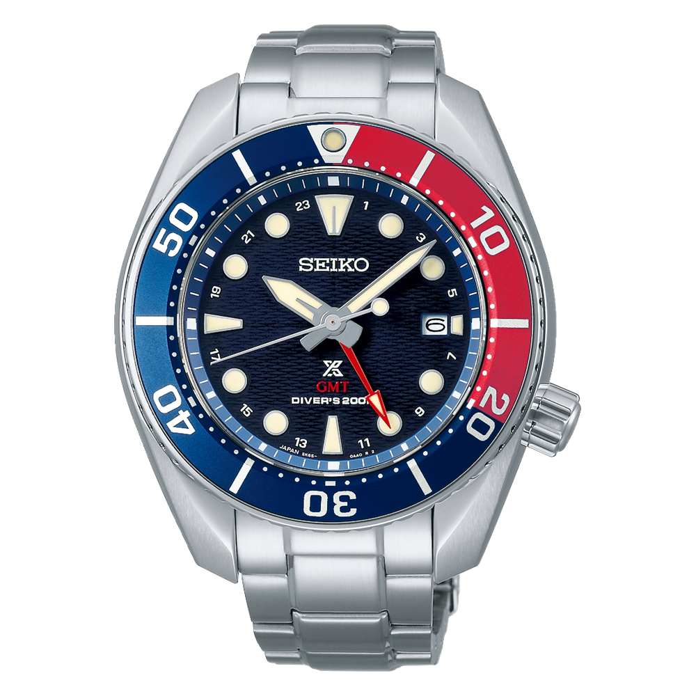 Seiko - Men's Prospex Divers GMT 200m Solar - SBPK005