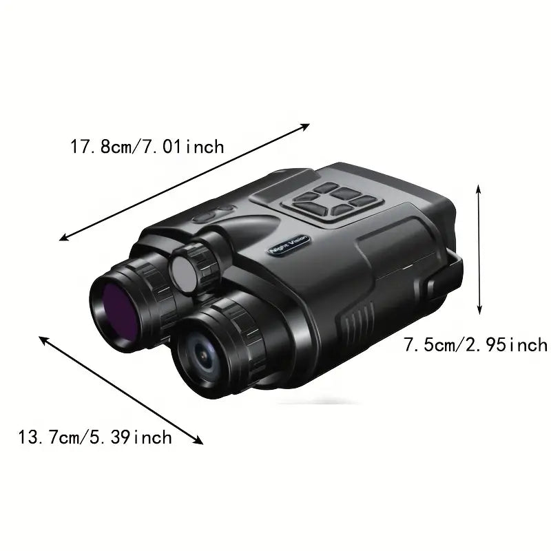 HD Infrared Night Vision Binoculars - Black