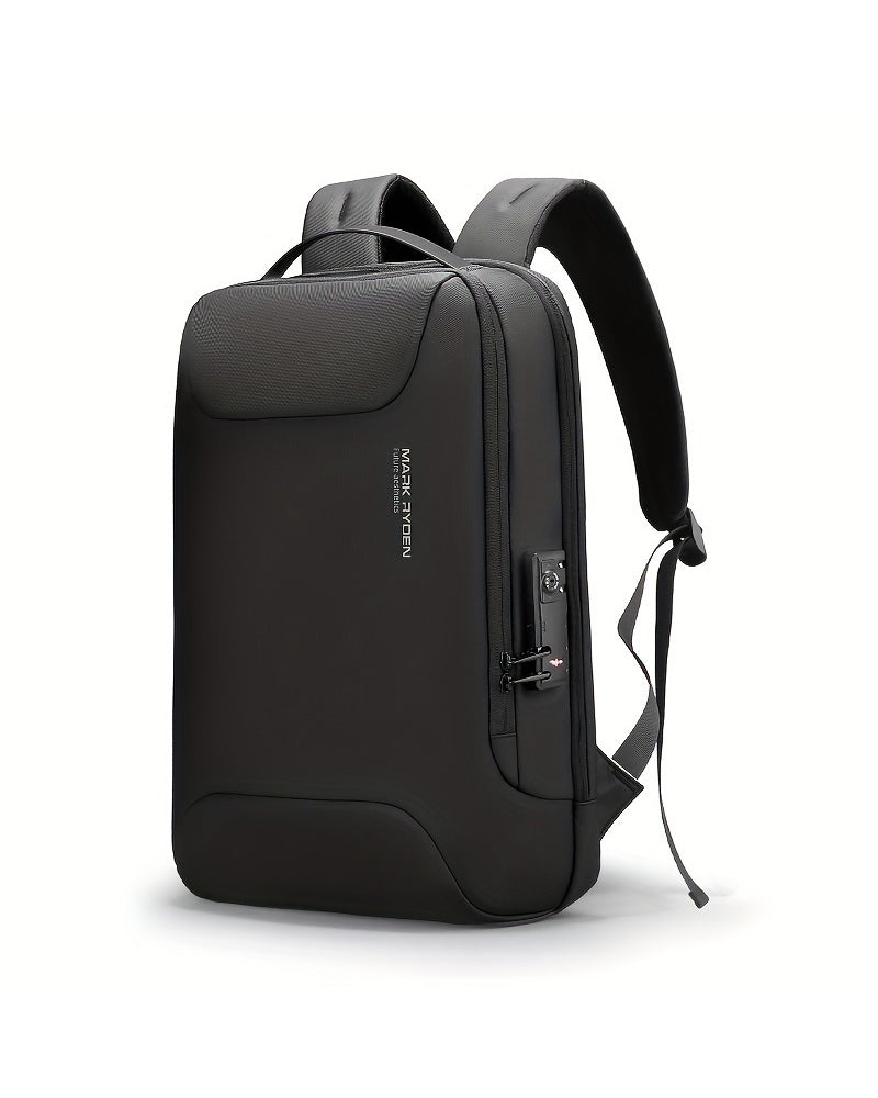 MARK RYDEN - Mens AntiTheft Business Backpack with USB Charging