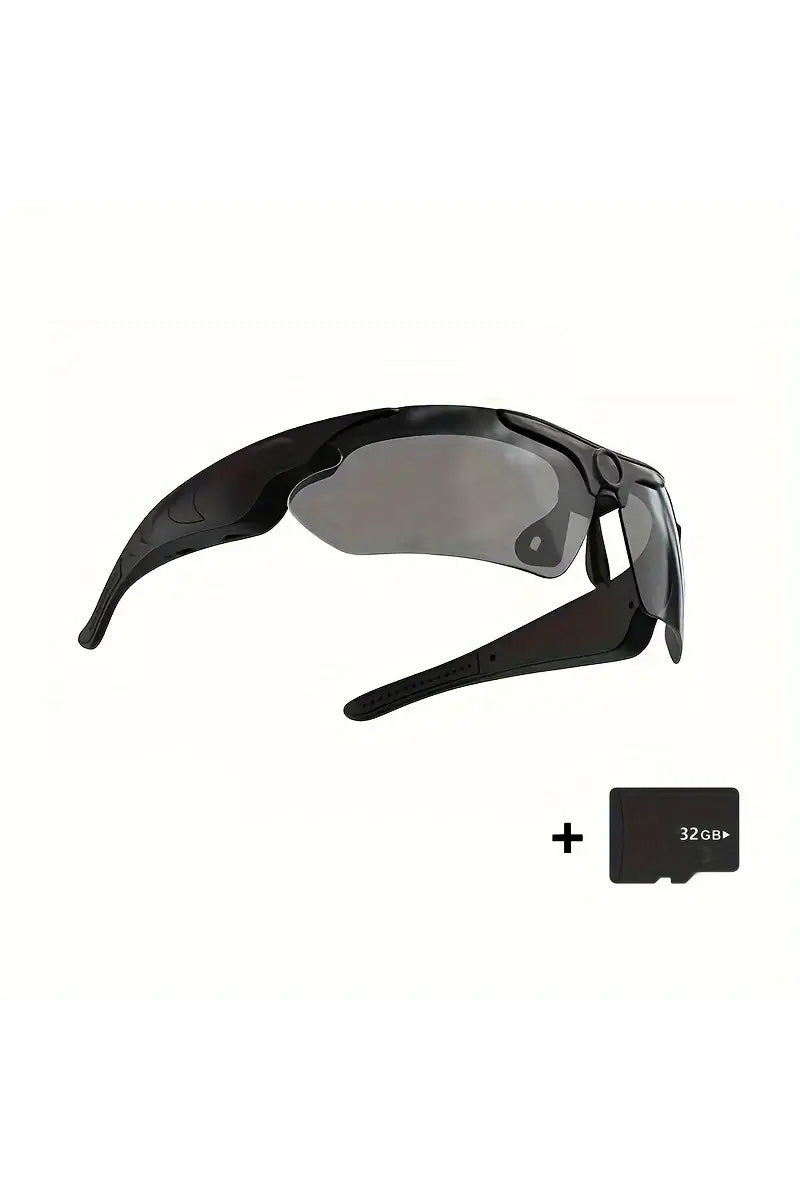 1080P HD Sports Action Camera Glasses With 32mb Card