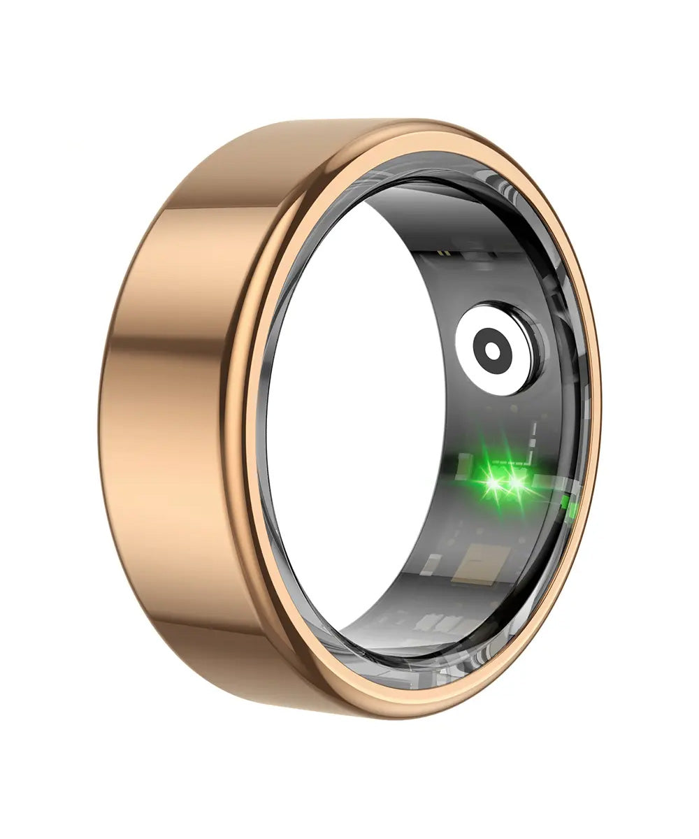 Colmi - R02 Smart Ring Waterproof Fitness Tracker with Health Monitoring - Gold