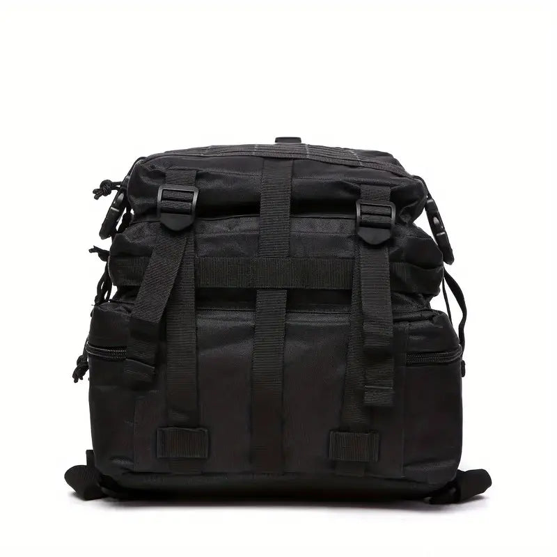 Waterproof 50L Nylon Tactical Backpack - Black