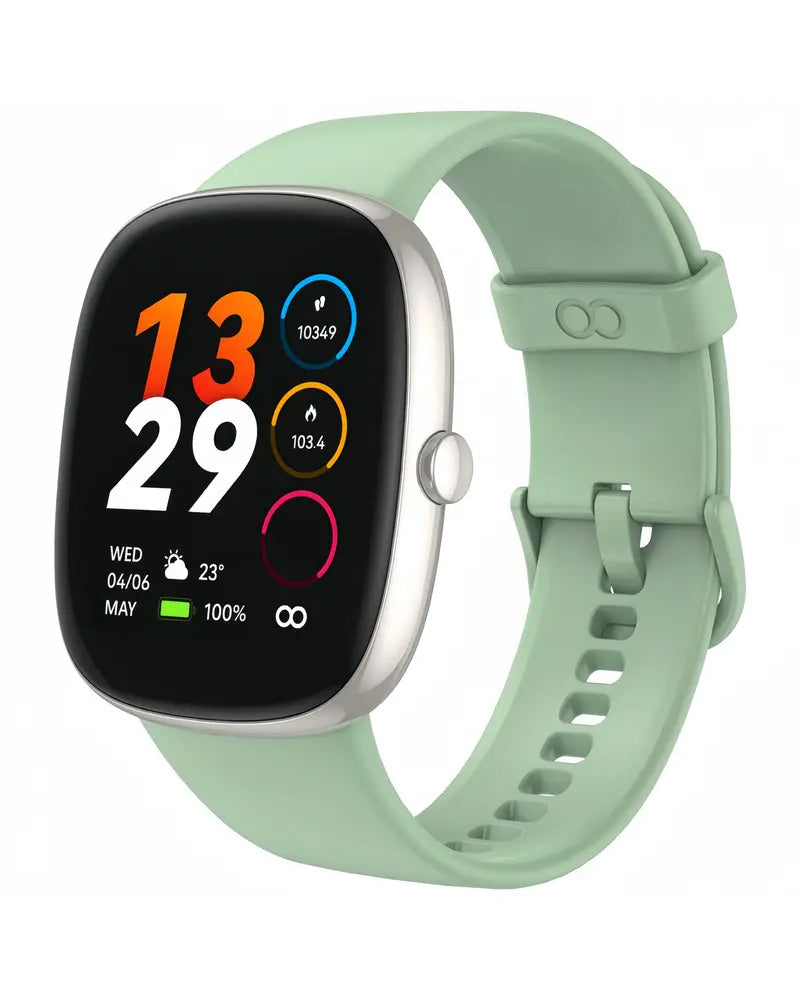 Little Meatball - 46mm Smart Watch For IPhone And Android - Green