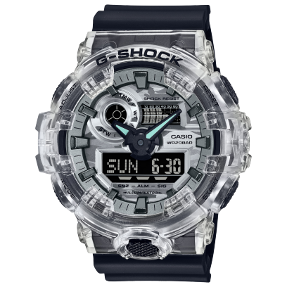 G-Shock Mens 200m Standard - GA-700SKC-1CR