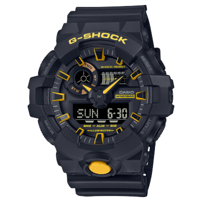 G-Shock Mens 200m Standard - GA-700CY-1CR