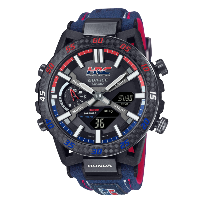 Edifice Mens Sospensione 100m Honda Racing Bluetooth Solar - ECB-2000HR-1ADR