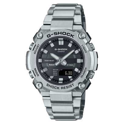 G-Shock Mens 200m G-Steel Bluetooth Solar - GST-B600D-1J