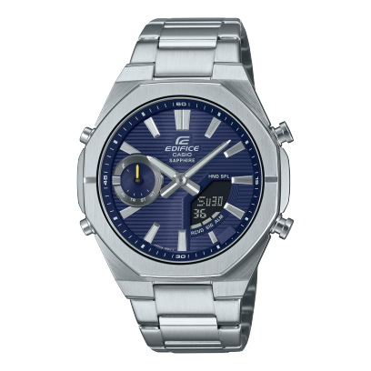 Edifice Mens Bluetooth Solar Sapphire 100m - ECB-S10D-2ADF