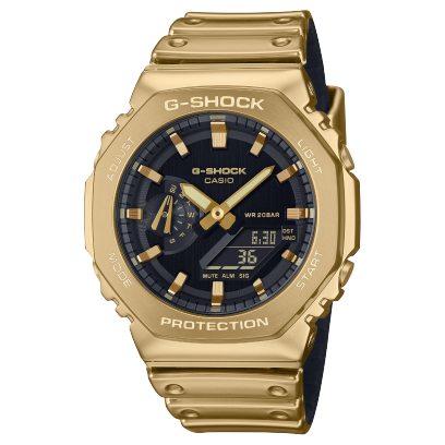 G-Shock Mens 200m G-Steel - GM-2100YMG-9ADR