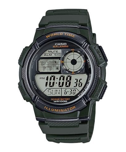 Standard Collection Mens 100m - AE-1000W-3AVDF