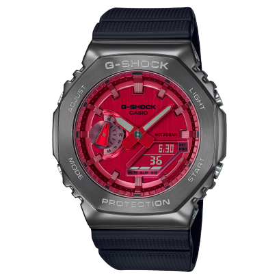 G-Shock Mens 200m G-Steel - GM-2100B-4CR