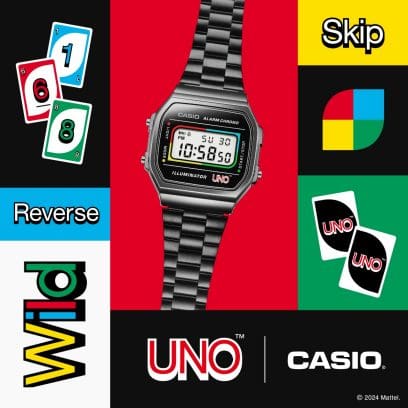 Retro Unisex Uno Limited Edition WR - A168WEUC-1ADR