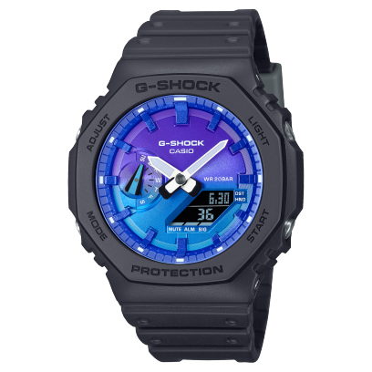 G-Shock Mens 200m Carbon Core - GA-2100FL-1ADR