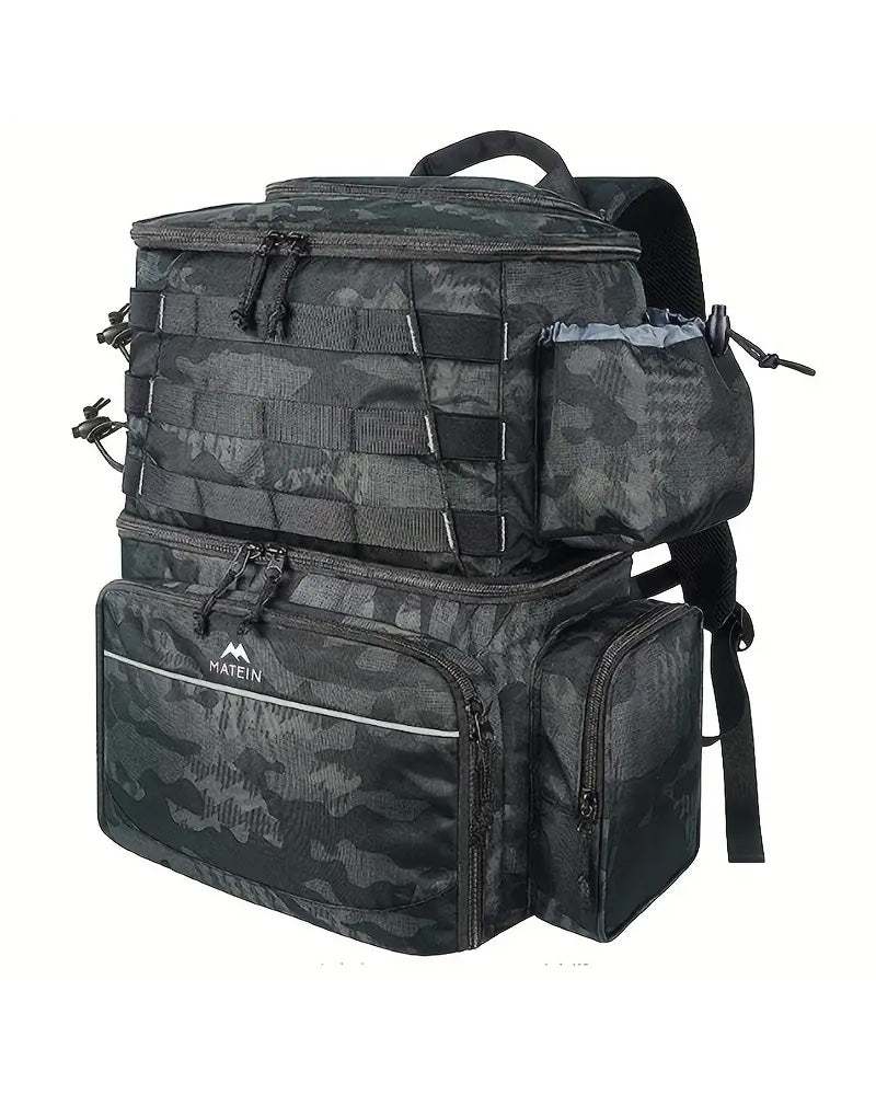 Matein Fishing Tackles Storage Backpack - Camo