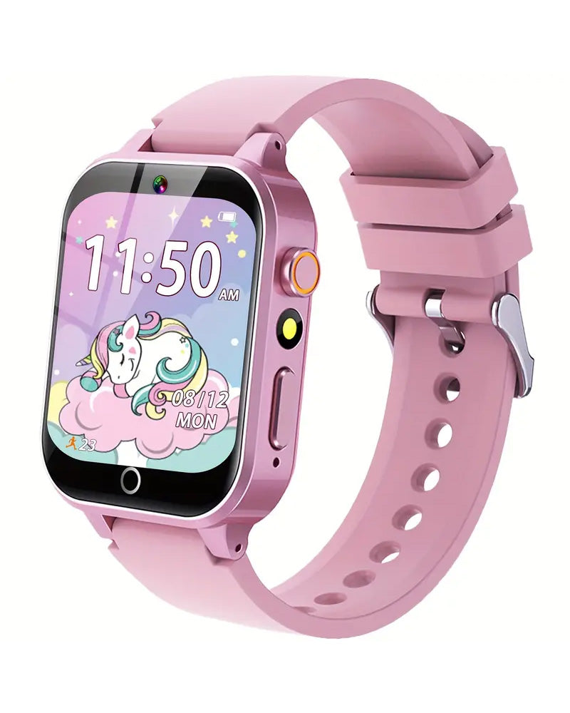 HD Touch Screen Smart Watch For Boys And Girls - Pink