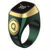 Smart Zikr Ring Prayer Tracker with AzanOLED Display