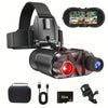 Rechargeable Night Vision Binoculars with 1080P Video With Helmet Compatibility