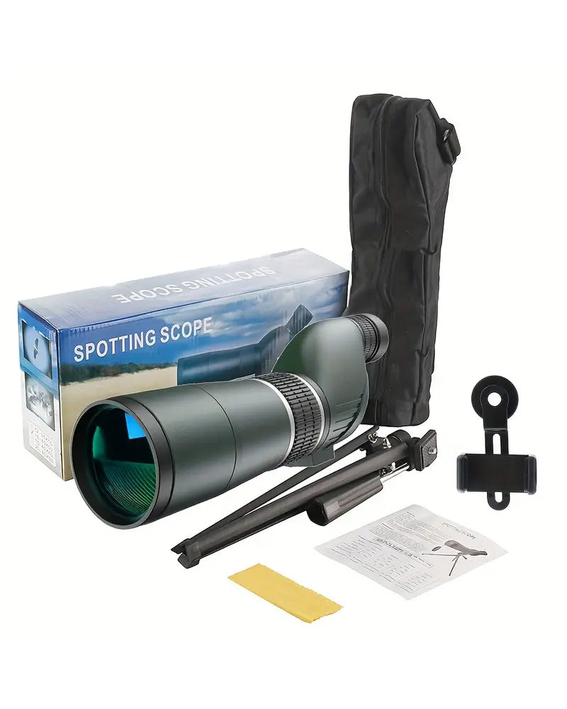 20-60x60 High Definition Monocular Telescope - Green