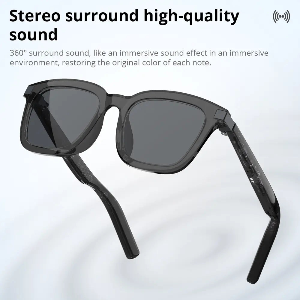 Colmi 2-1 Bluetooth Sunglasses - Black